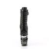 Pleaser - RAPTURE1020STR02 Bottes de plateforme, Pole dance chaussures - Noir/Couleur argent Product image